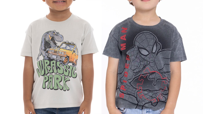 Jurassic Toddler Short Sleeve Crewneck Tee