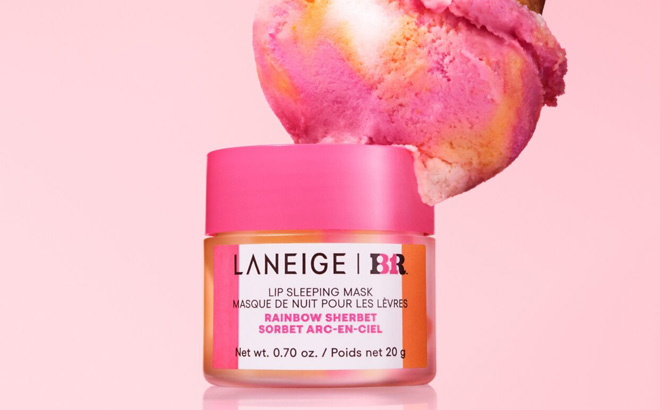 Laneige Baskin Robbins Rainbow Sherbet Lip Sleeping Mask