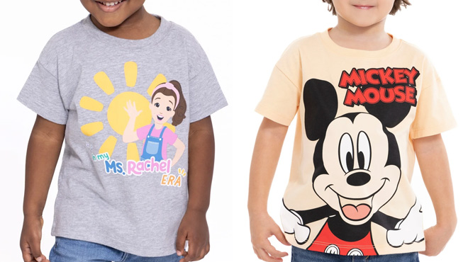 Ms Rachel Toddler Short Sleeve Crewneck Tee