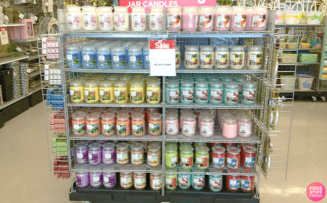 Large Candles $2.49 at Michaels!